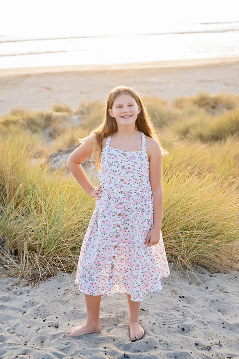 Sunset Beach Family Portraits In Watsonville