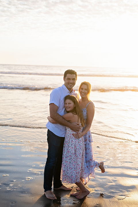 Sunset Beach Family Portraits In Watsonville