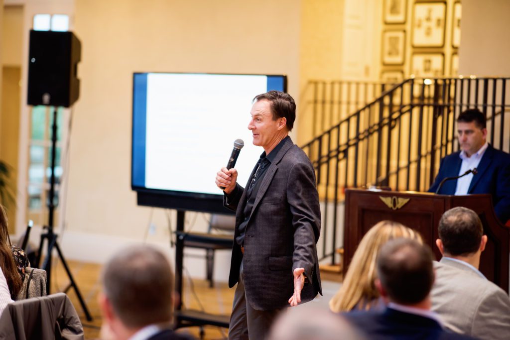 retirement party at the Olympic Club