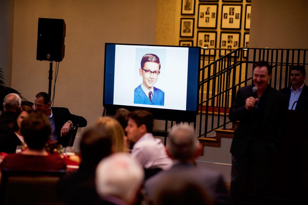 retirement party at the Olympic Club