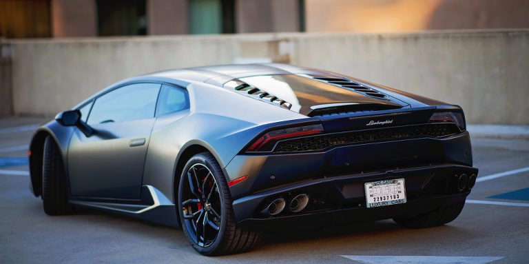 Lamborghini Huracan car photo shoot