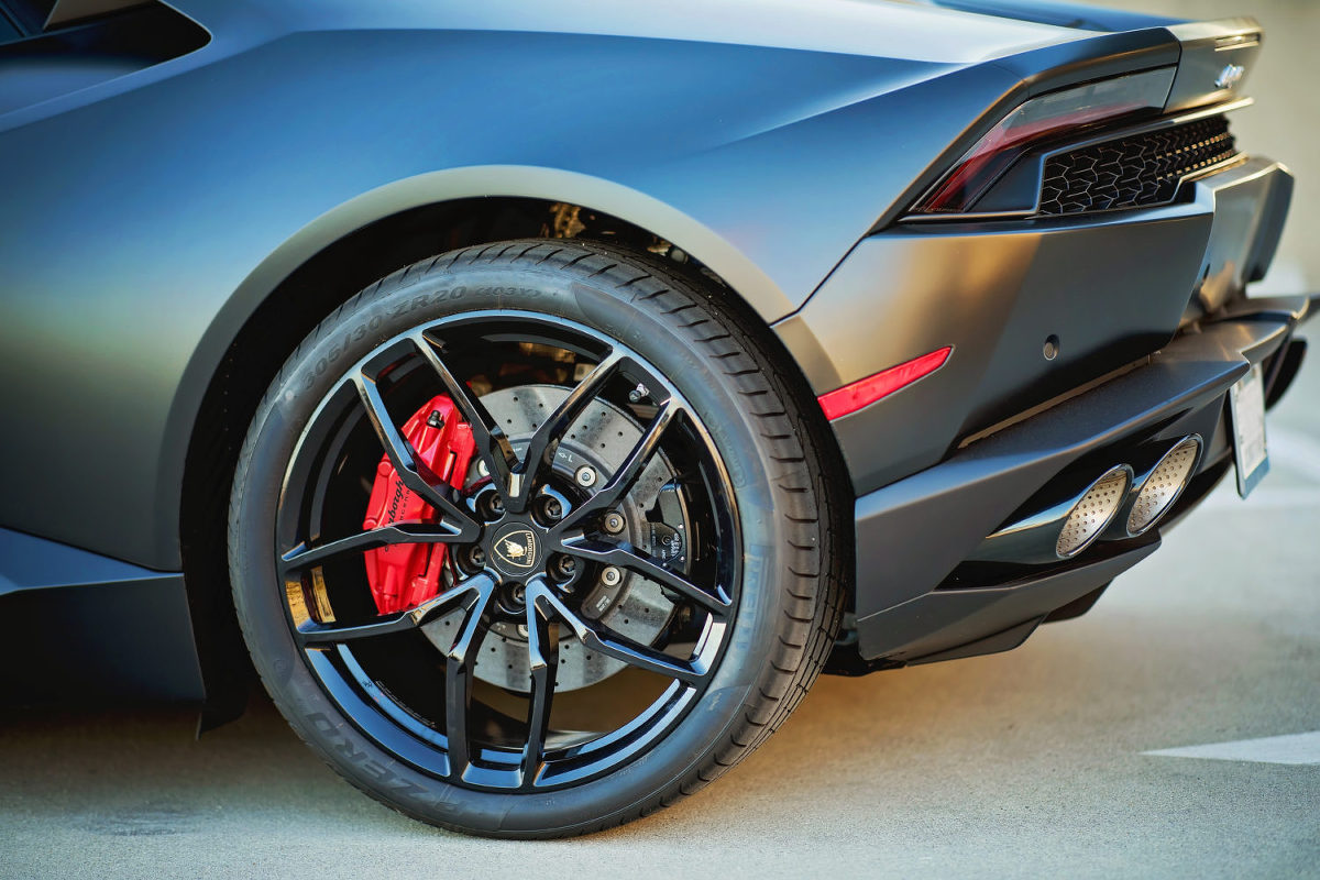 Lamborghini Huracan car photo shoot