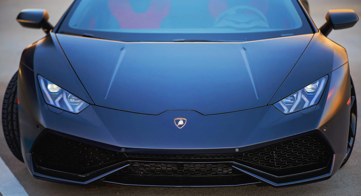 Lamborghini Huracan car photo shoot