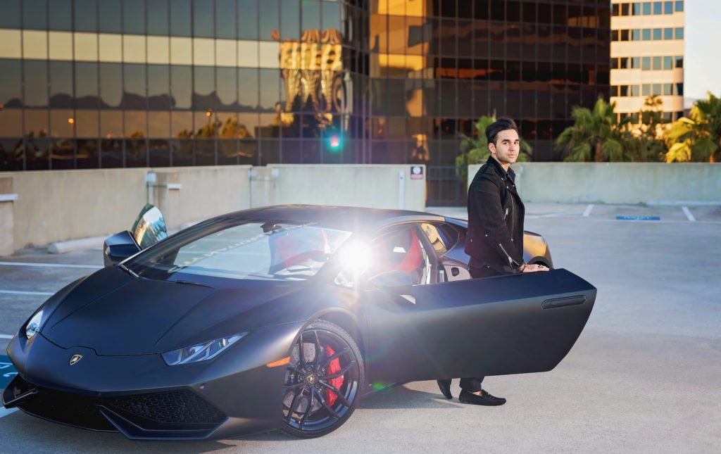lamborghini huracan car photo shoot