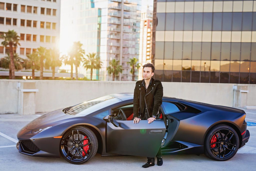 lamborghini huracan car photo shoot