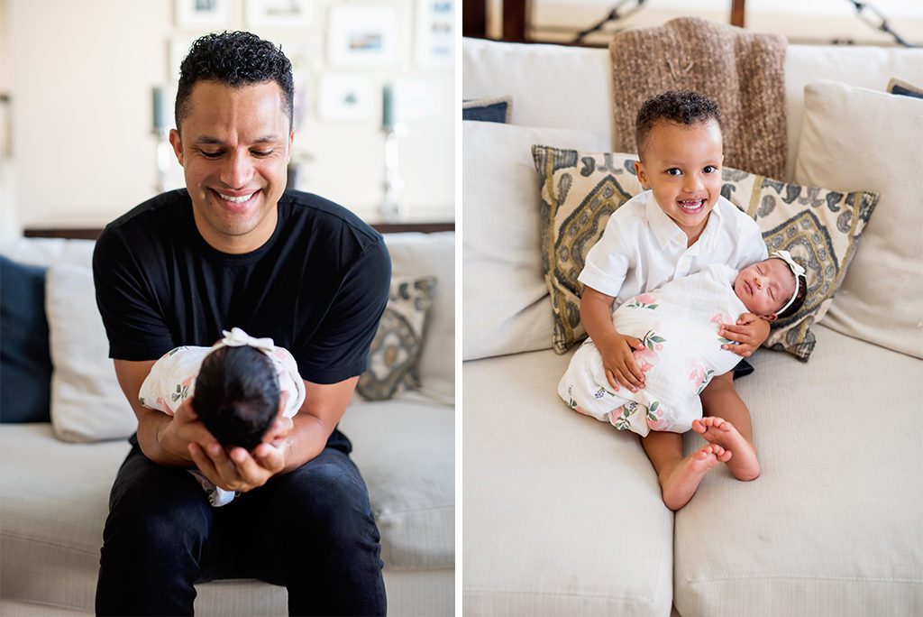 lifestyle newborn session