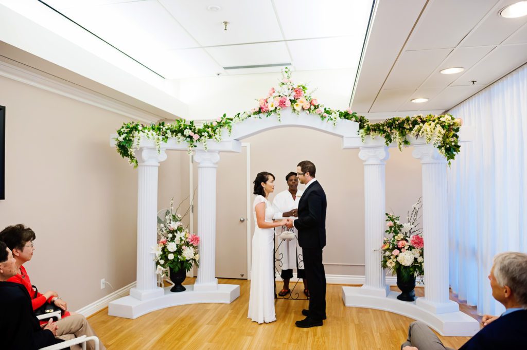 Wedding at the Santa Clara Clerks Office