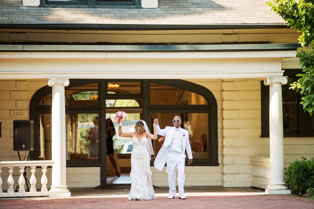 wedding at the jamison brown house