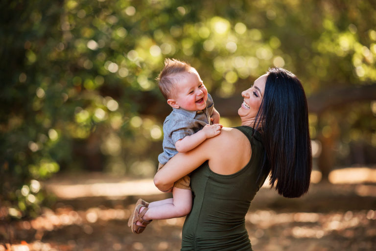 outdoor family pictures in Morgan Hill