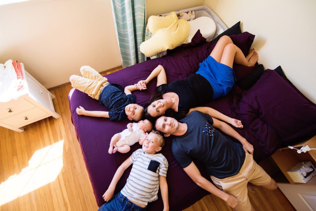 lifestyle newborn photography