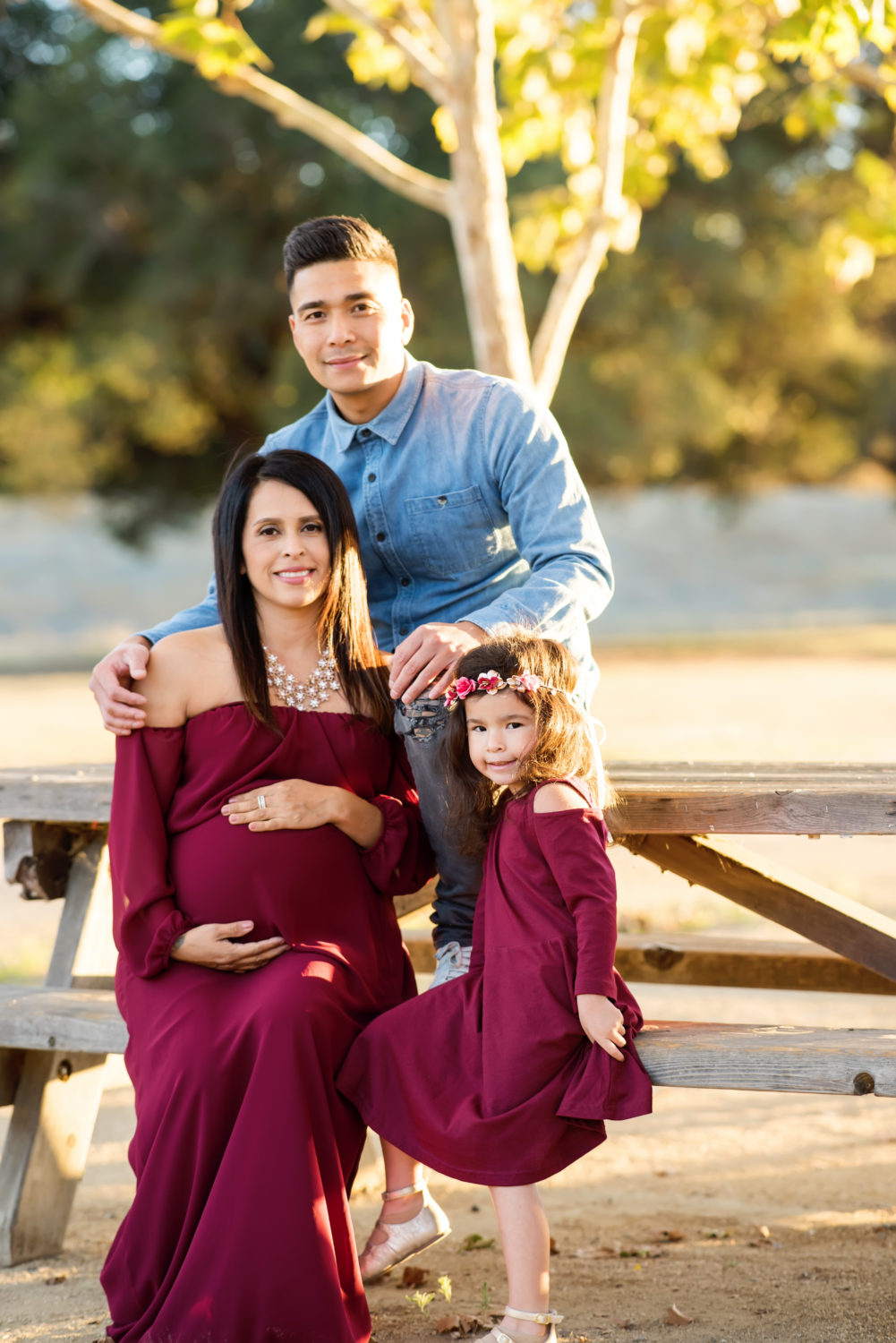 maternity photo shoot at hellyer park