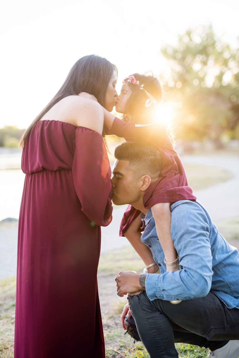 maternity photo shoot at hellyer park