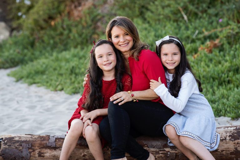 beach photo shoot in Capitola