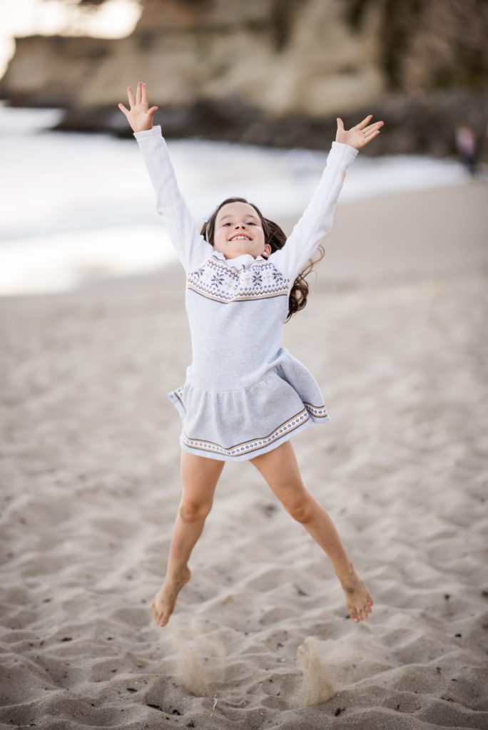 beach photo shoot in Capitola