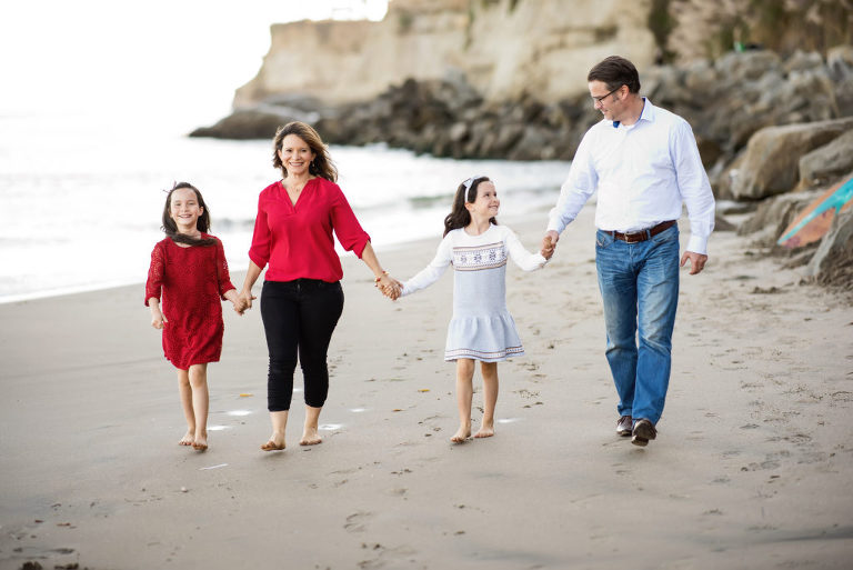 beach photo shoot in Capitola