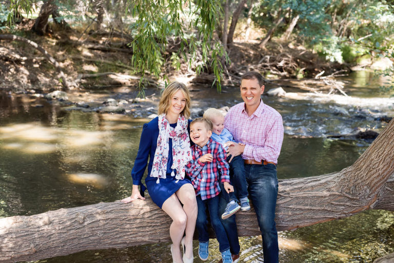 family photo shoot at vasona park