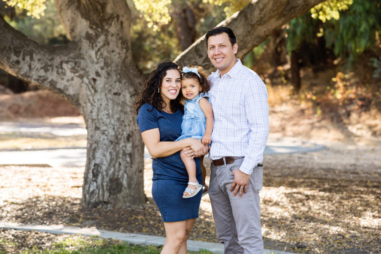 family photoshoot at Hellyer Park