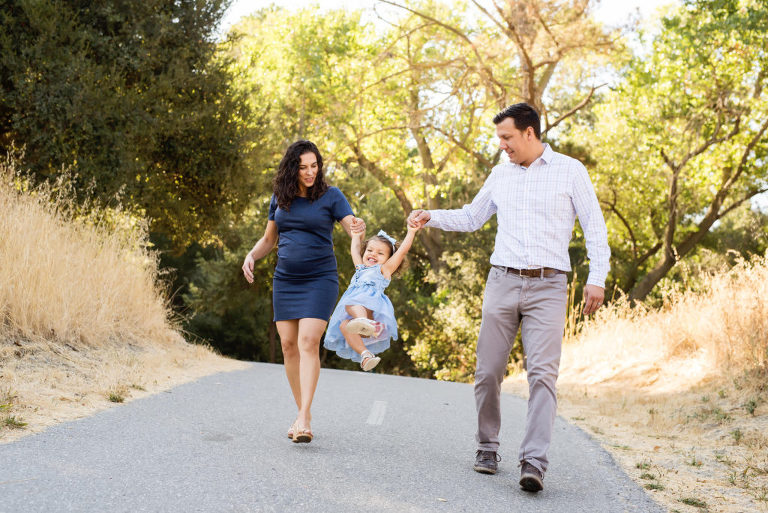 family photoshoot at hellyer park