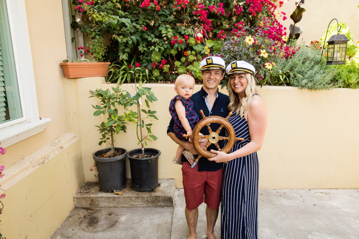 first birthday portraits