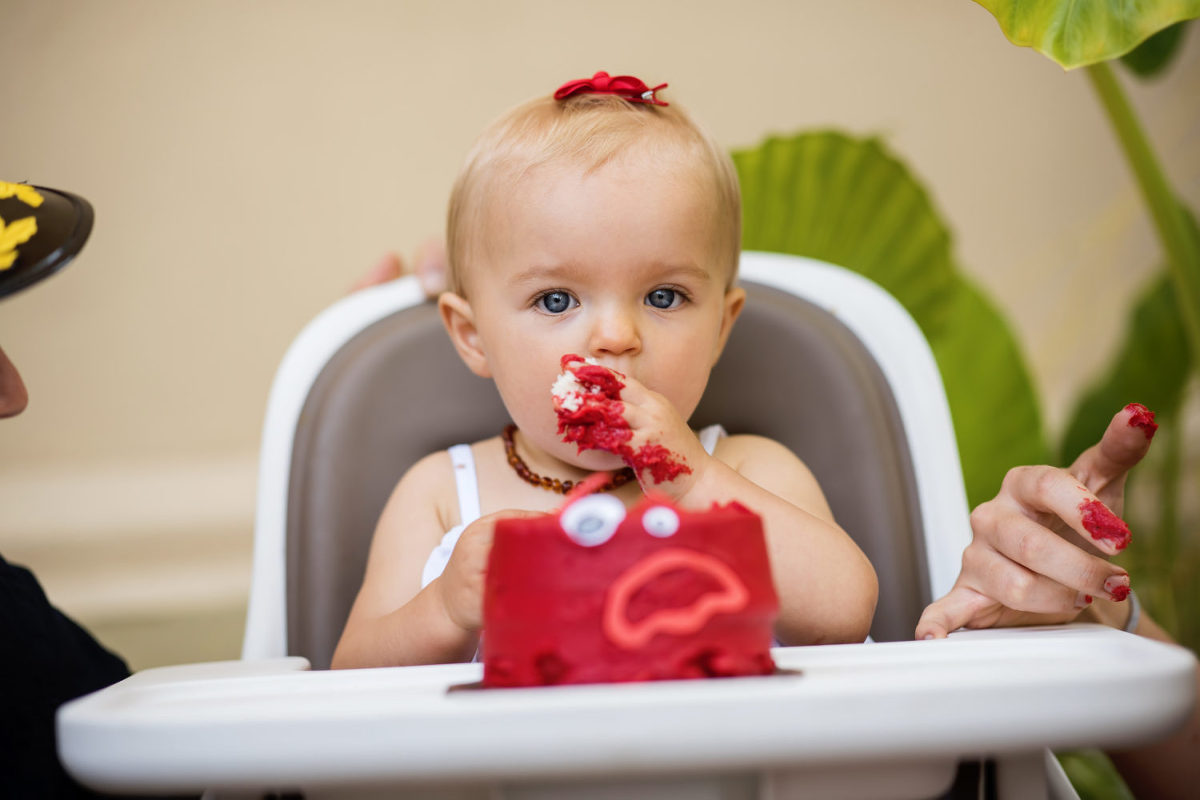 first birthday portraits