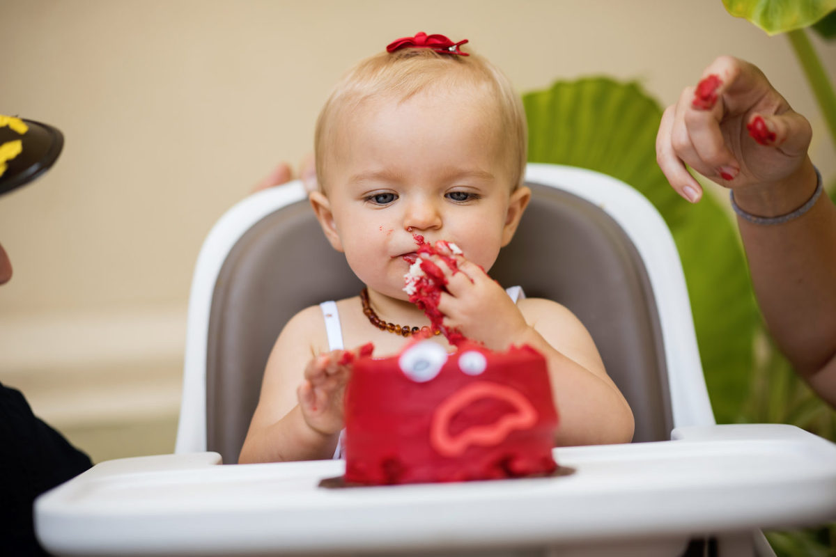 first birthday portraits