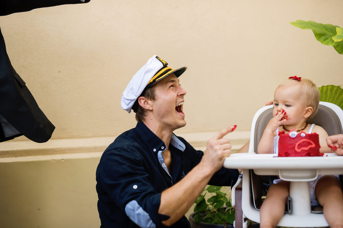 first birthday portraits