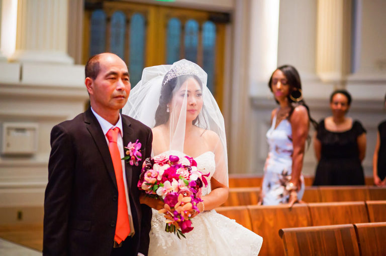 Elegant Cathedral Wedding Ceremony