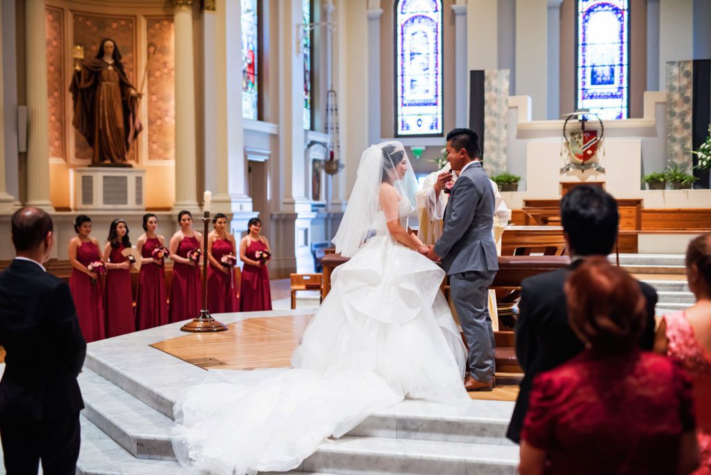 Elegant Cathedral Wedding Ceremony