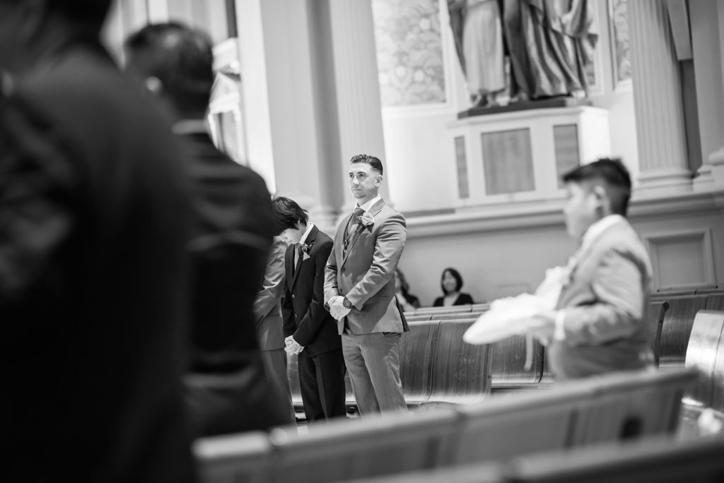 Elegant Cathedral Wedding Ceremony