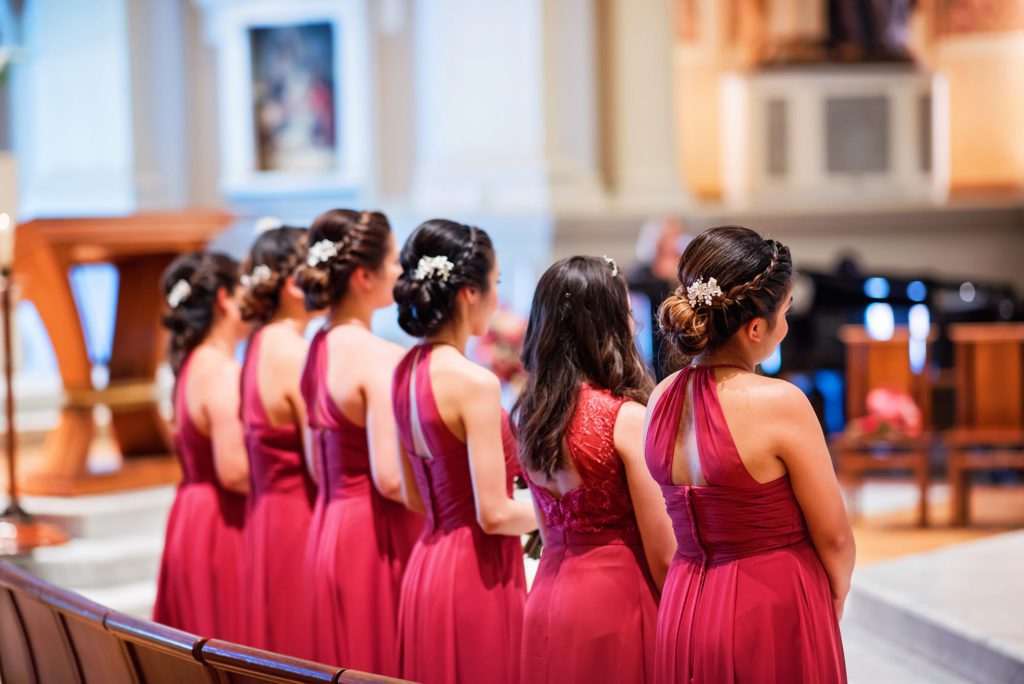 Elegant Cathedral Wedding Ceremony