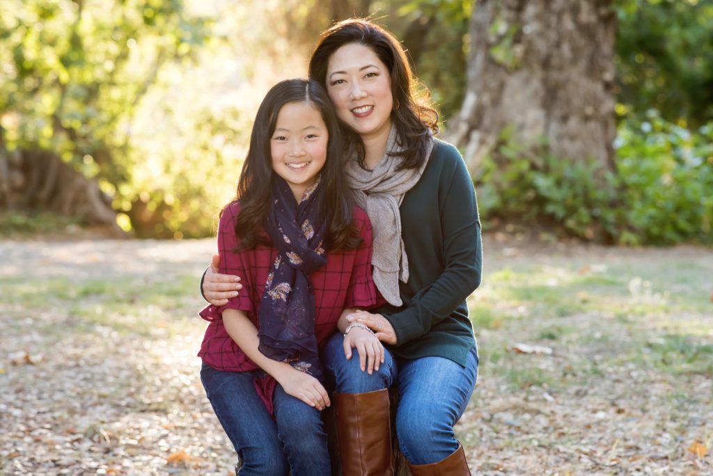 fun family portraits at vasona park