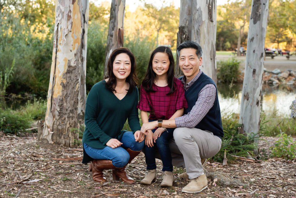fun family portraits at vasona park