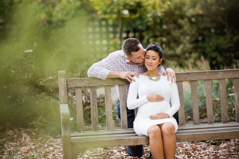 beautiful maternity portraits in palo alto