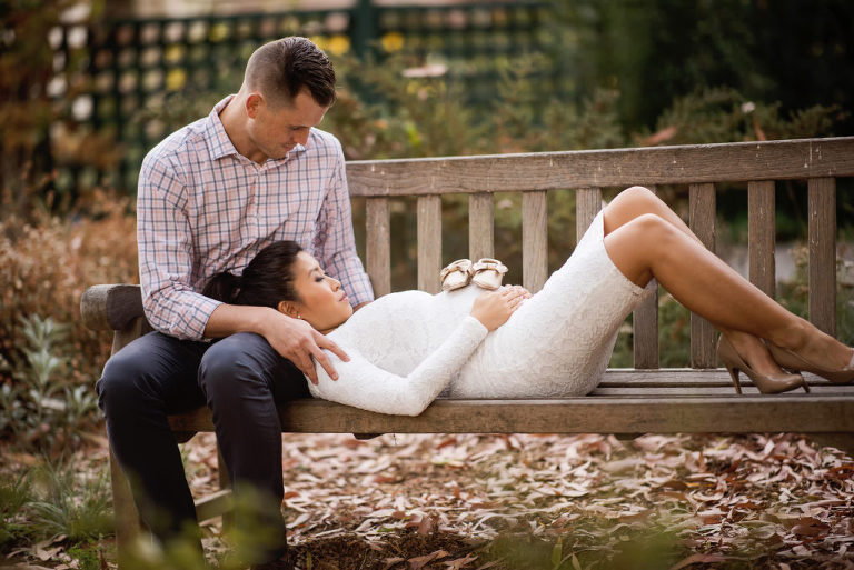 beautiful maternity portraits in palo alto