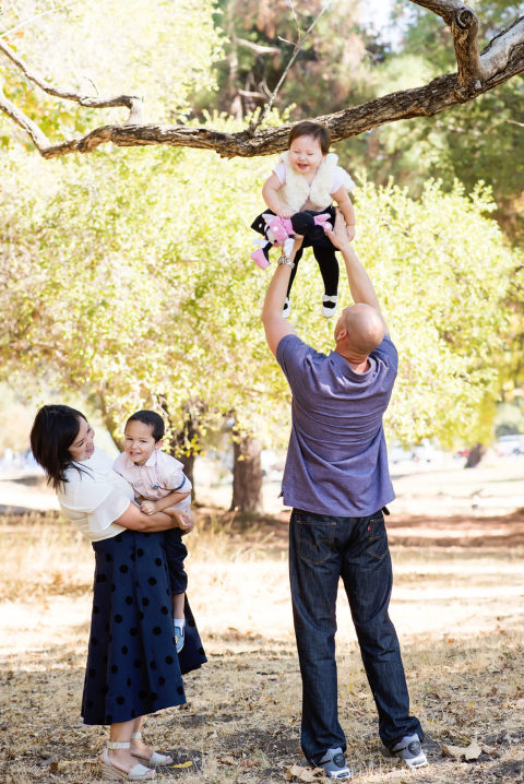 fun outdoor portraits in los gatos