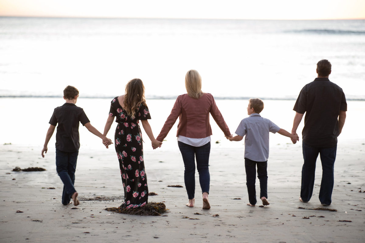 Fun Encinitas Beach Photo Shoot