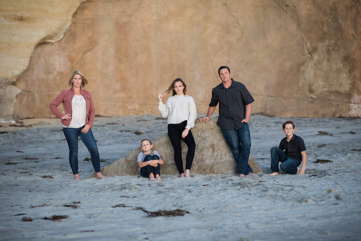 Fun Encinitas Beach Photo Shoot