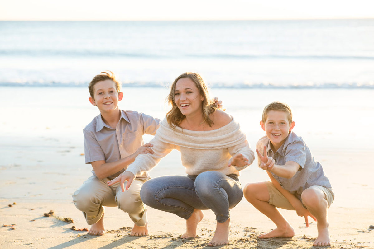 Fun Encinitas Beach Photo Shoot