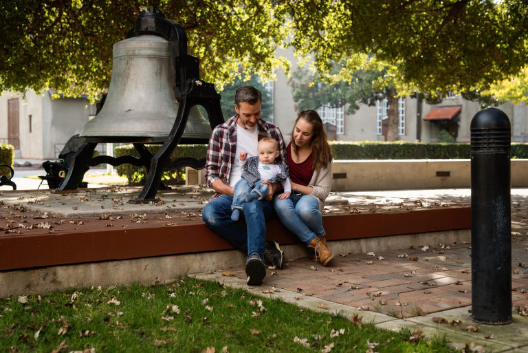 fun family portraits at san jose state