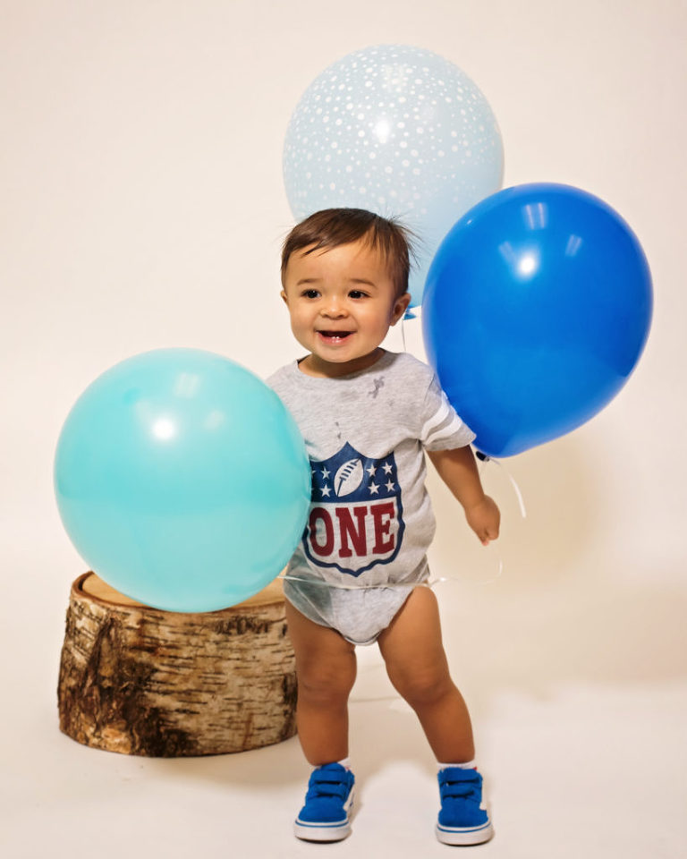 First Birthday Studio Portraits