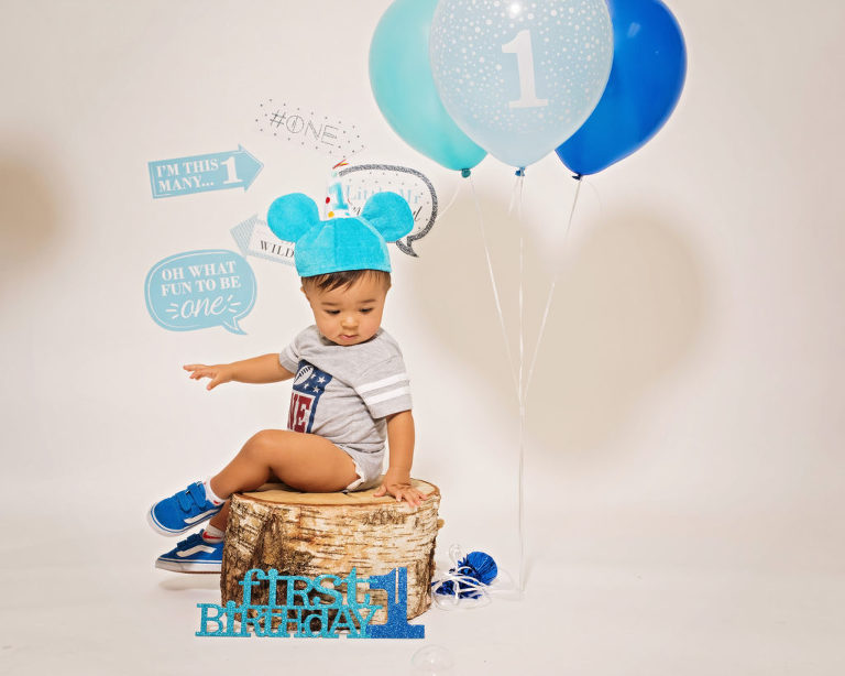 First Birthday Studio Portraits