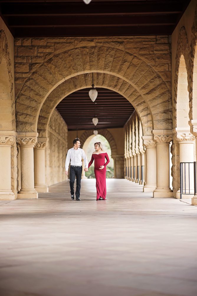Maternity Portraits at Stanford University