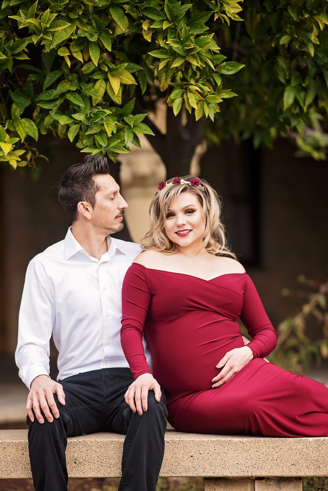 Maternity Portraits at Stanford University
