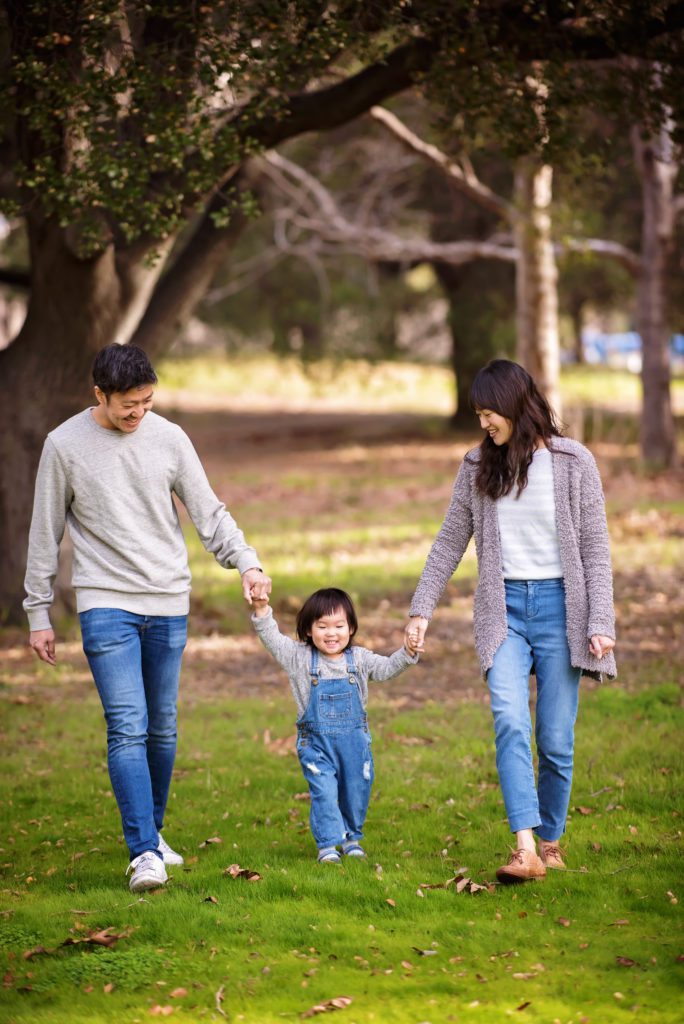 Candid Family Portraits in Los Gatos