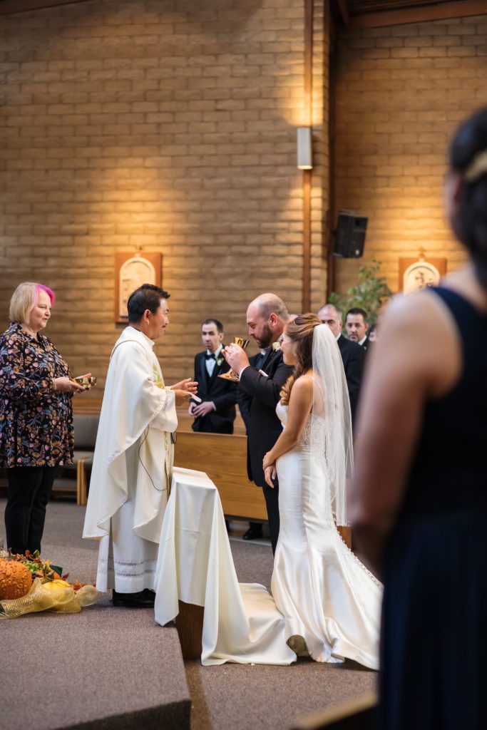 Wedding Photography at Holy Family Parish