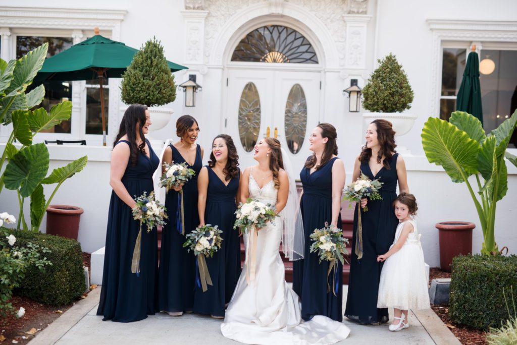 Photographing Fun Wedding Bridal Party Photos