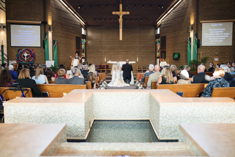 Wedding Photography at Holy Family Parish