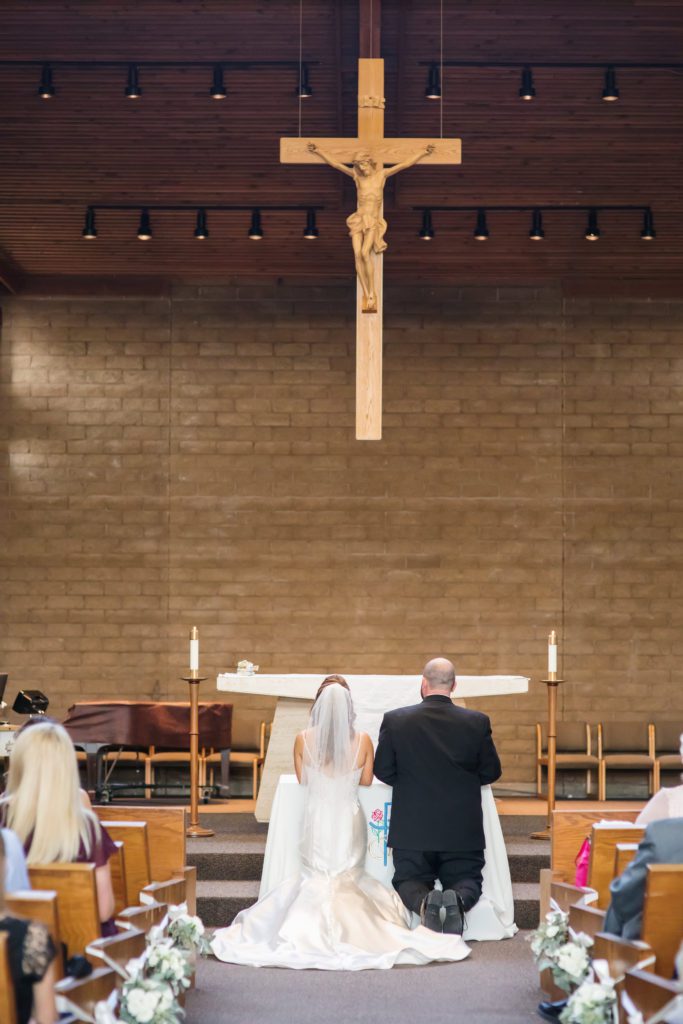 Wedding Photography at Holy Family Parish