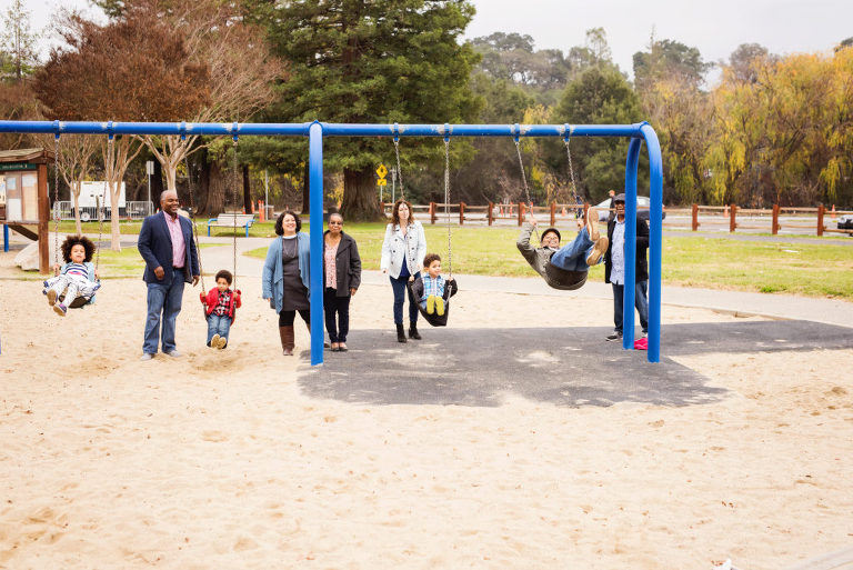 Fun Family Pictures in Los Gatos