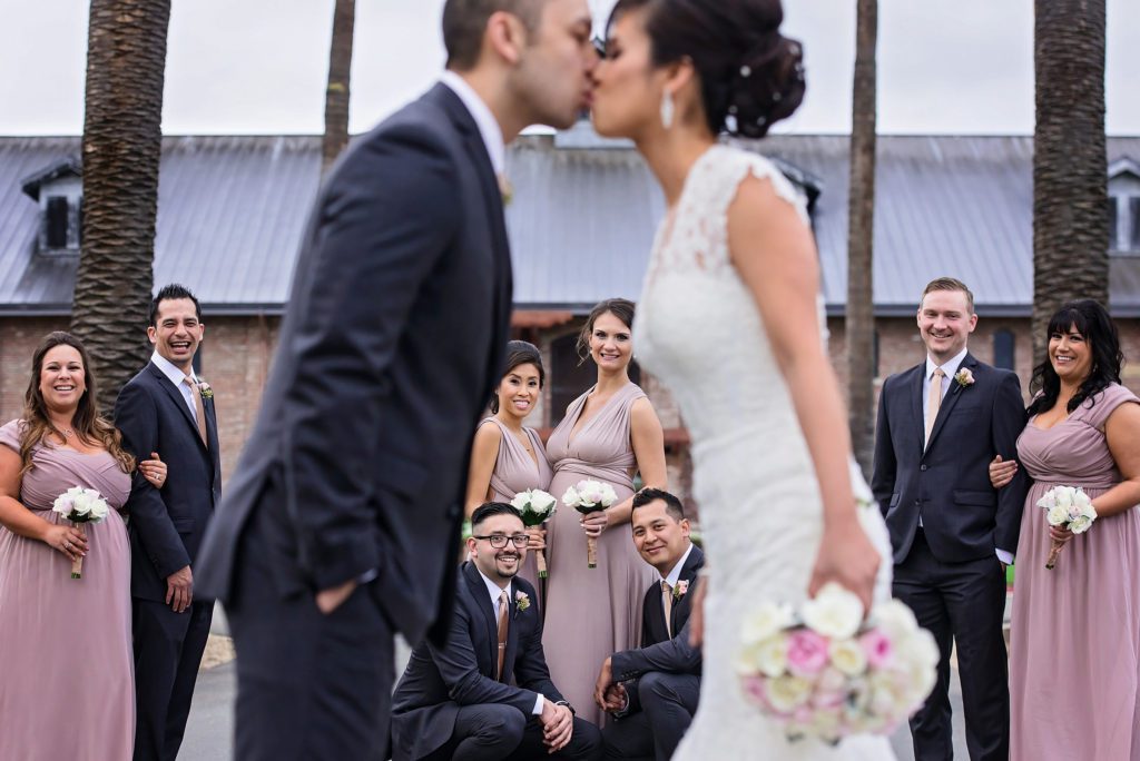 Photographing Fun Wedding Bridal Party Photos